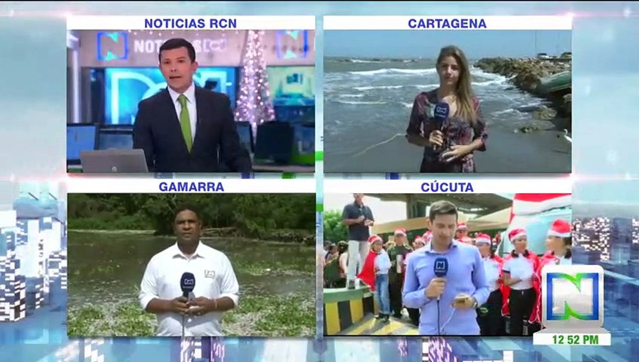 Alerta roja en playas de Cartagena por frente f...