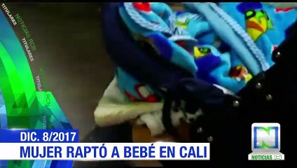 Autoridades buscan a mujer que robó un bebe en Cali