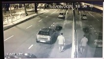 Pedestre escapa por pouco de ser atropelado em Itapuã, Vila Velha