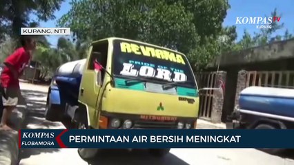 Permintaan Air Bersih di Kota Kupang Meningkat
