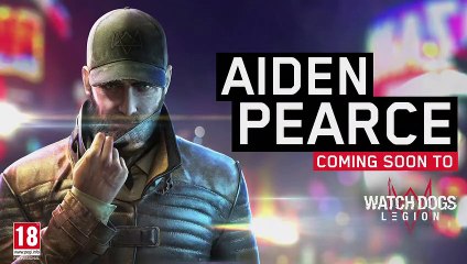 Watch Dogs - Legion – Aiden Pearce Teaser Trailer _ Ubisoft Forward 2020