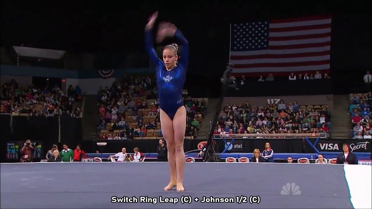 Dominique Pegg (CAN) Floor 2010 D-Score (2017-20 Code)