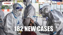 182 new Covid-19 cases in Msia, mostly in Sabah