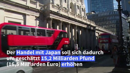Nach Brexit: London und Tokio schließen Handelsabkommen