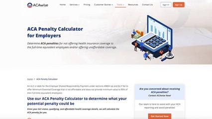 ACA Penalty Calculator for Employers