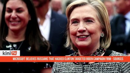 Microsoft believes Russians that hacked Clinton targeted Biden campaign firm - sources