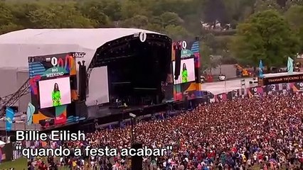 Billie Eilish - when the party's over - Ao Vivo