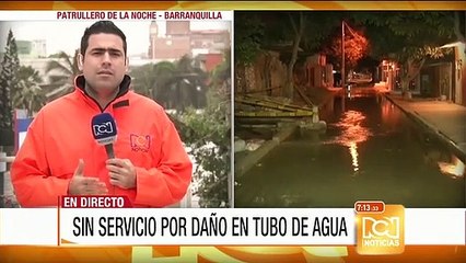 Habitantes de Soledad, sin agua por daño en tubería