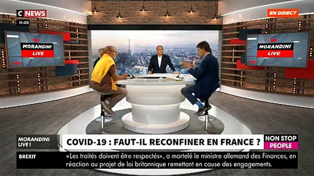 Coronavirus - Accrochage dans "Morandini Live" ce matin entre le Dr Laurent Alexandre et Jean-Marc Morandini à propos de la vaccination - VIDEO