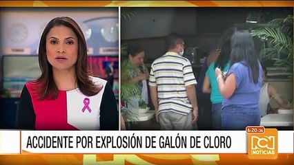 Explosión de un galón de cloro en Yopal, Casanare, dejó dos mujeres heridas