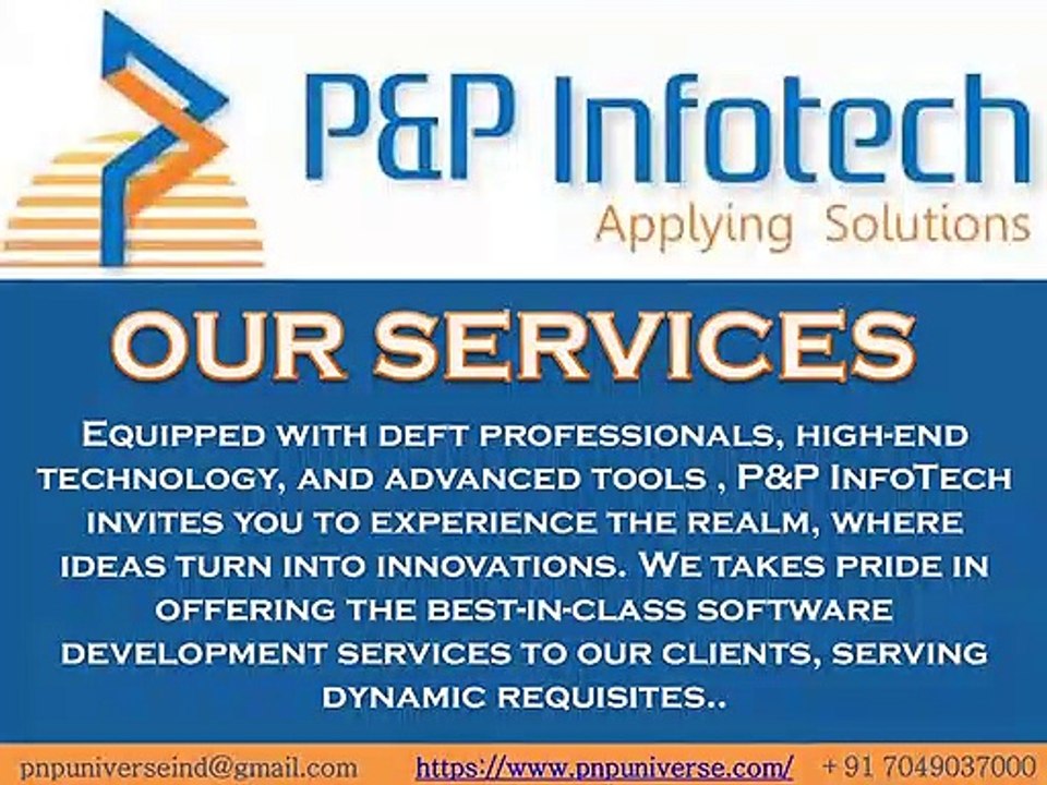 P&P Infotech Applying Solutions services