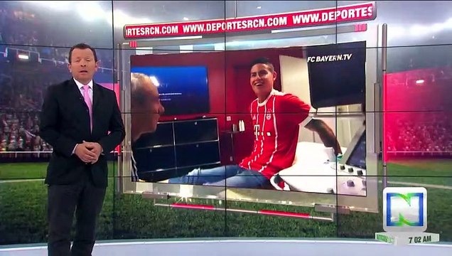 James Rodríguez, el nuevo 11 del Bayern Múnich, llegó a la ciudad bávara en su cumpleaños 26