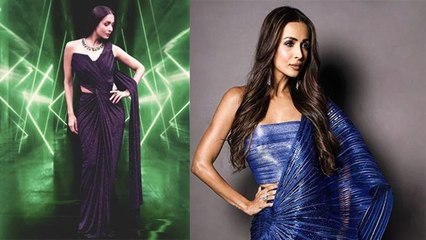 Malaika Arora ने इतने Glamorous Look में बांधी साड़ी, देखते रह गए लोग | Boldsky