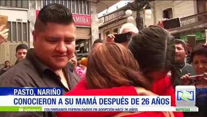 Ciudadanos noruegos cumplieron el sueño de conocer a su madre biológica en Pasto, Nariño