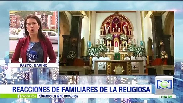 Familiares de la Monja Gloria Narváez están preocupados por su estado de salud