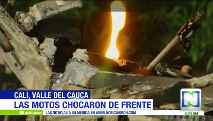 Dos personas perdieron la vida en un accidente de tránsito en Cali