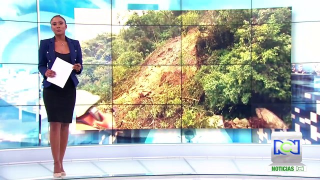 Reabren a dos carriles la vía Bogotá - Villavicencio tras derrumbes en la zona