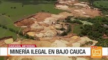Así la minería ilegal destruye el medio ambiente en el Bajo Cauca
