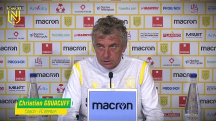 Christian Gourcuff : "Être tranchant dans notre jeu"