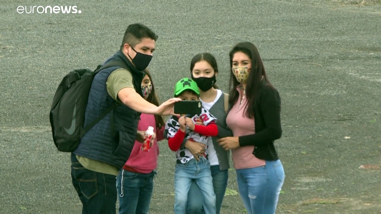 Ruinenstadt Teotihuacán in Mexiko empfängt nach Corona-Pause wieder Besucher