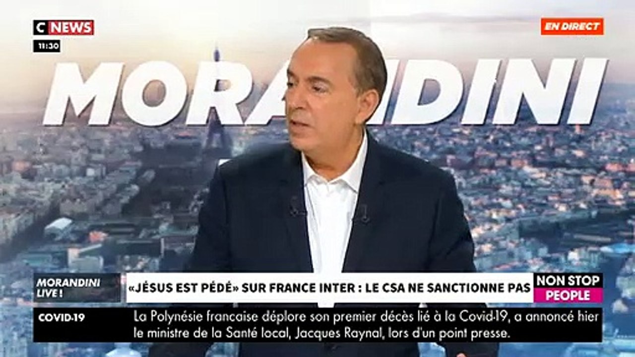 L'avocat Gilles-William Goldnadel dans "Morandini Live": "90% des journalistes de France Inter sont de gauche" - VIDEO