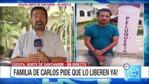 Familia del camarógrafo Carlos Melo pidió que el ELN libere a los secuestrados