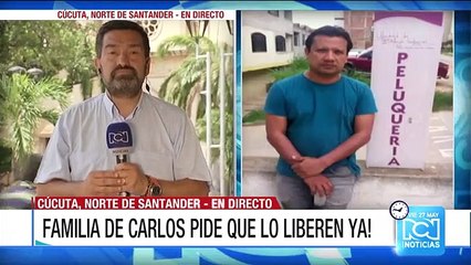 Familia del camarógrafo Carlos Melo pidió que el ELN libere a los secuestrados