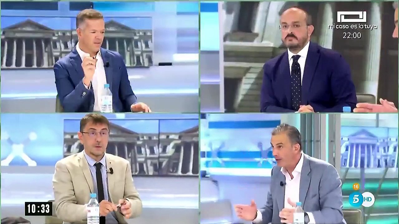 Ortega Smith le pega un repaso tan brutal a Monedero, que el podemita acaba no enterándose ni de donde le vienen los "guantazos"