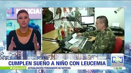 Niño cumplió su sueño de pertenecer al Ejército Nacional