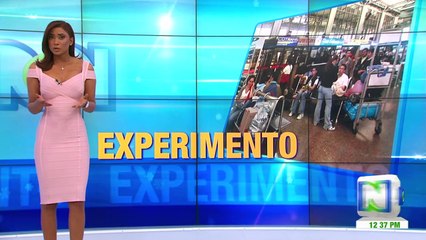 Experimento de la Policía demuestra lo descuidados que son los viajeros en los terminales del país