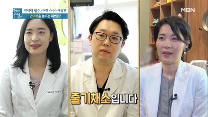 면역력 증진을 위한 해법은 바로 ▶줄기채소◀
