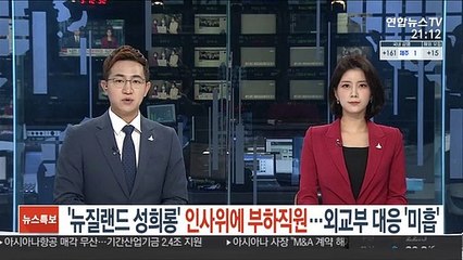 '뉴질랜드 성희롱 사건' 인사위에 가해자 부하직원…외교부 대응 '미흡'