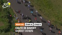 #TDF2020 - Étape 13 / Stage 13 - Chute de Bardet / Bardet down