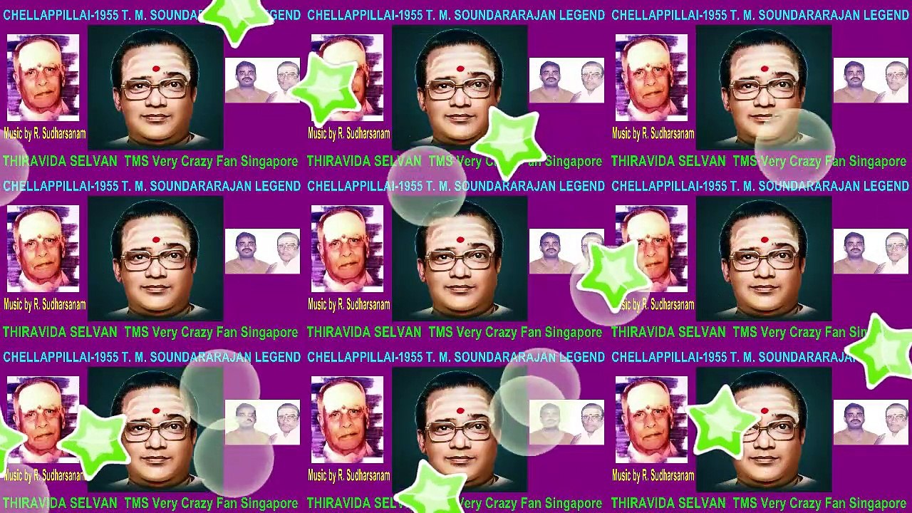 CHELLAPPILLAI-1955 T. M. SOUNDARARAJAN LEGEND song 3