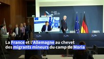 Incendie du camp de Moria: la France et l'Allemagne au chevet des migrants mineurs