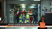 Así quedaron las estaciones de Transmilenio afectadas por disturbios