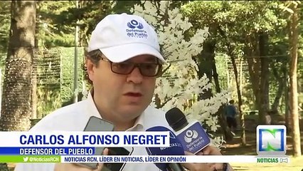 Víctimas del conflicto armado realizaron concentración para exigir protección a sus derechos