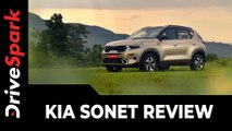 Kia Sonet Review (Petrol-iMT) | First Drive | Performance, Mileage, Specs, Features & Other Details