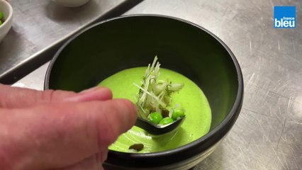 Le crémeux de courgettes par Stéphane Froidevaux du Fantin Latour à Grenoble