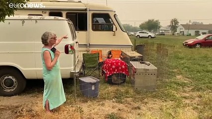 Западное побережье США охвачено пожарами