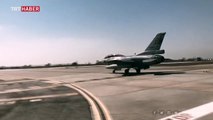 Akdeniz Fırtına'sında F-16 ile tatbikat