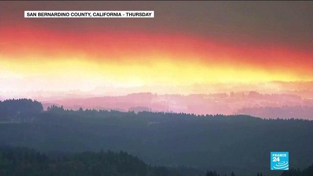 Half a million flee forest fires in US West Coast