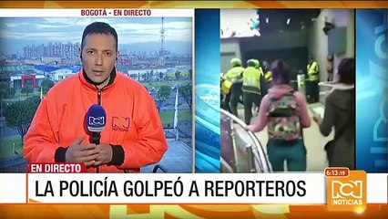 Indignación por golpiza de la Policía a un equipo periodístico del canal Citytv