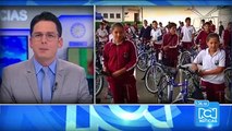 Postobón donó 187 bicicletas a niños de una institución educativa de Rionegro, Antioquia