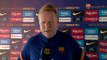 Koeman delighted to work with Messi at Barca