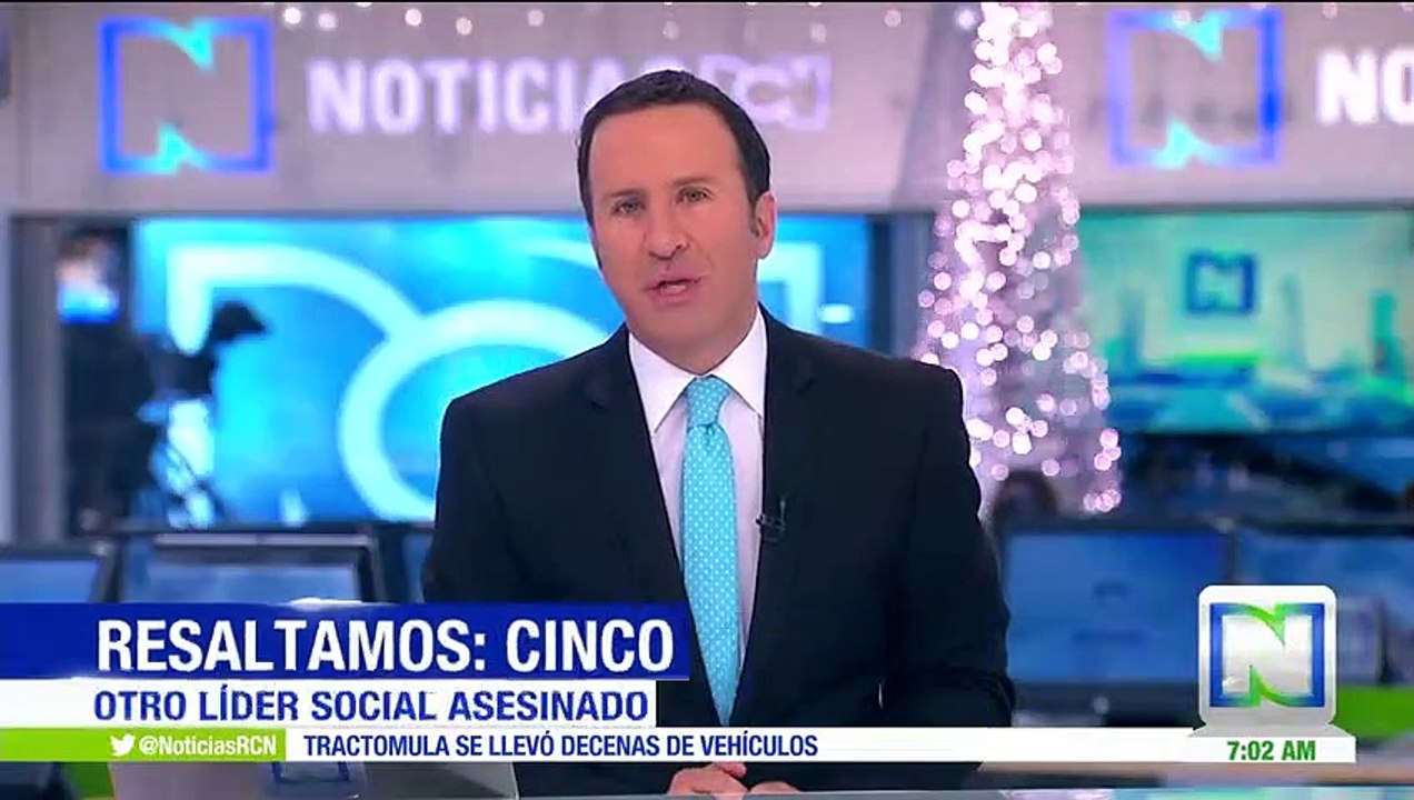 Asesinan al líder social Gonzalo Antonio Martínez