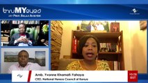 Prof. Bolaji Akinyemi and Ambassador Yvonne Khamati-Yahaya discuss Africa's response to COVID-19 and the suspension of the Oxford vaccine trials