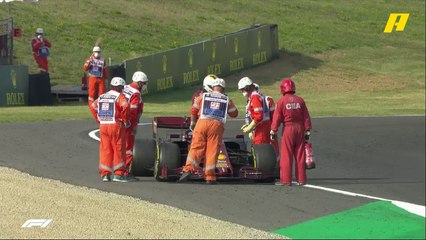 عطل في سيارة فيراري وصدارة لميرسيدس في نهاية التجارب الحرة الثانية