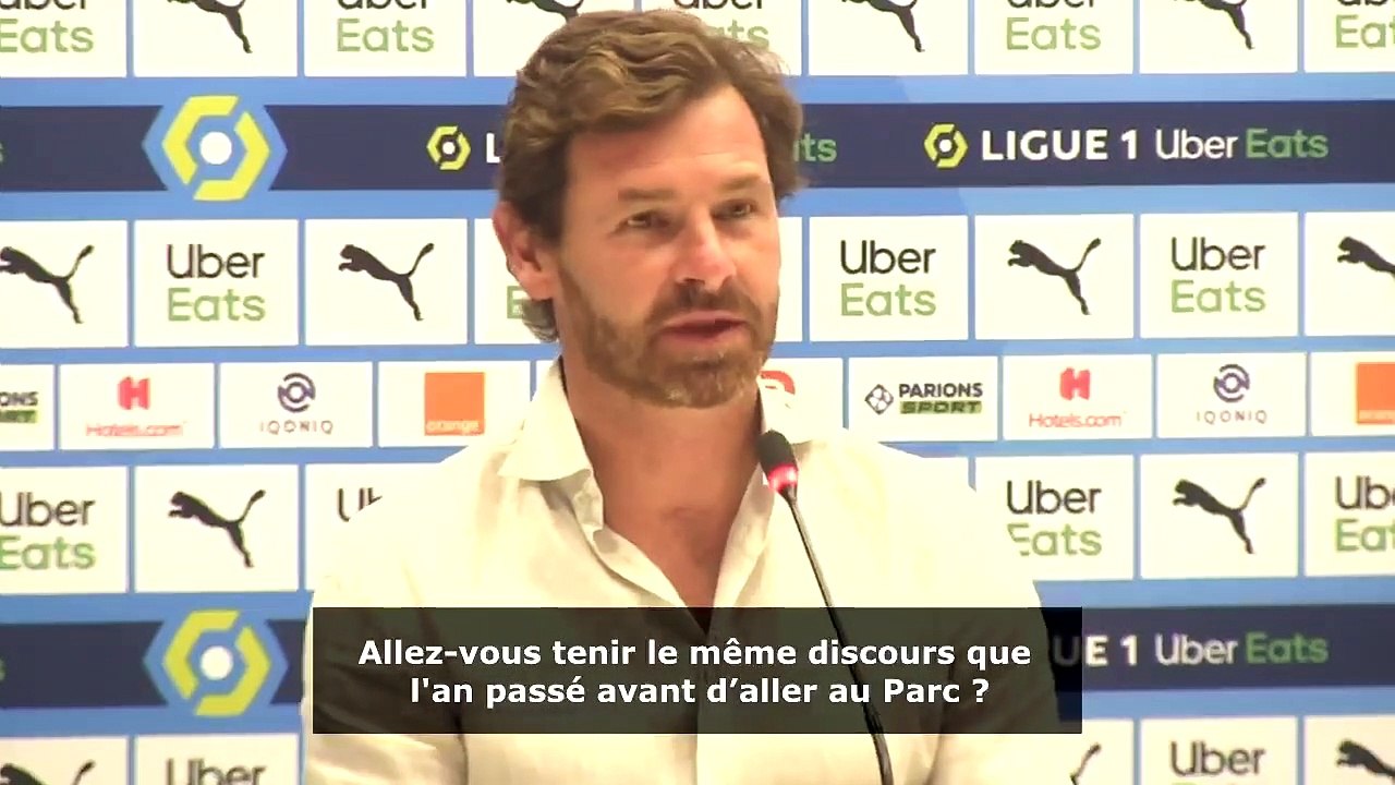 L'analyse de Villas-Boas avant PSG-OM