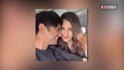 UNSEEN smoking video of Rhea Chakraborty and Sushant Singh Rajput goes 144 x 256